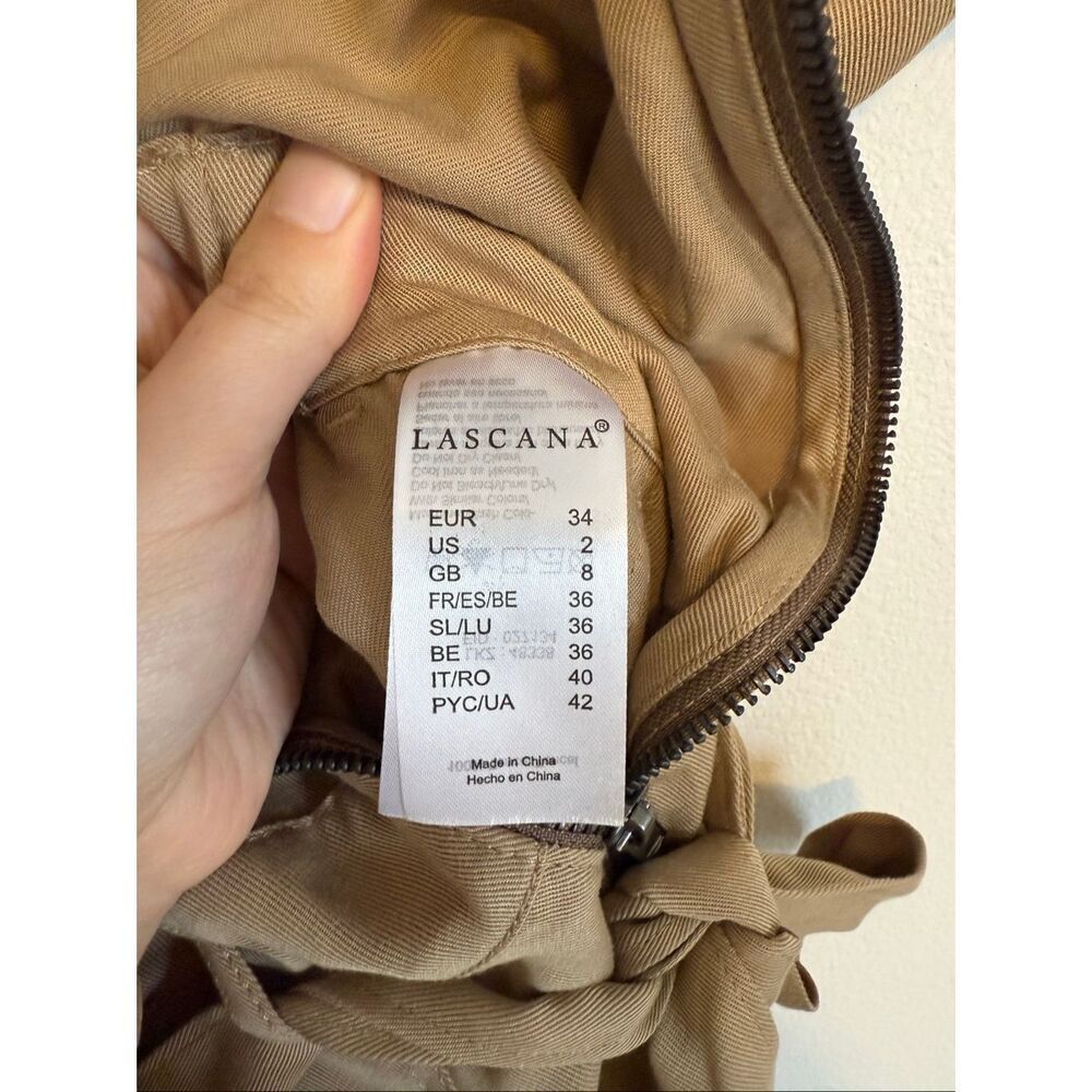 Lascana Khaki Cargo Flight Jumpsuit - Picture 4 of 6